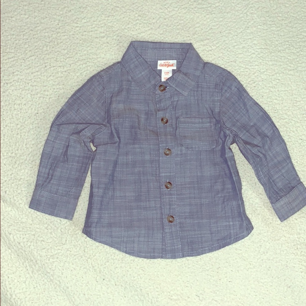 Cat & jack button down shirt